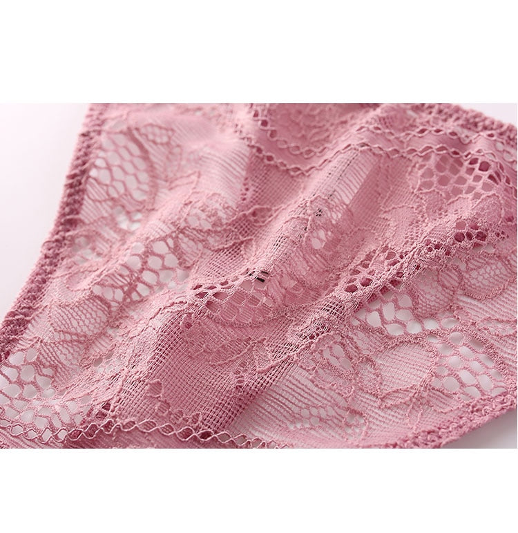 2 Piece Lingerie Underwear Set Sexy Lace Brassiere Underwear Lace Bra Panties G-String Bra & Brief Sets The Clothing Company Sydney
