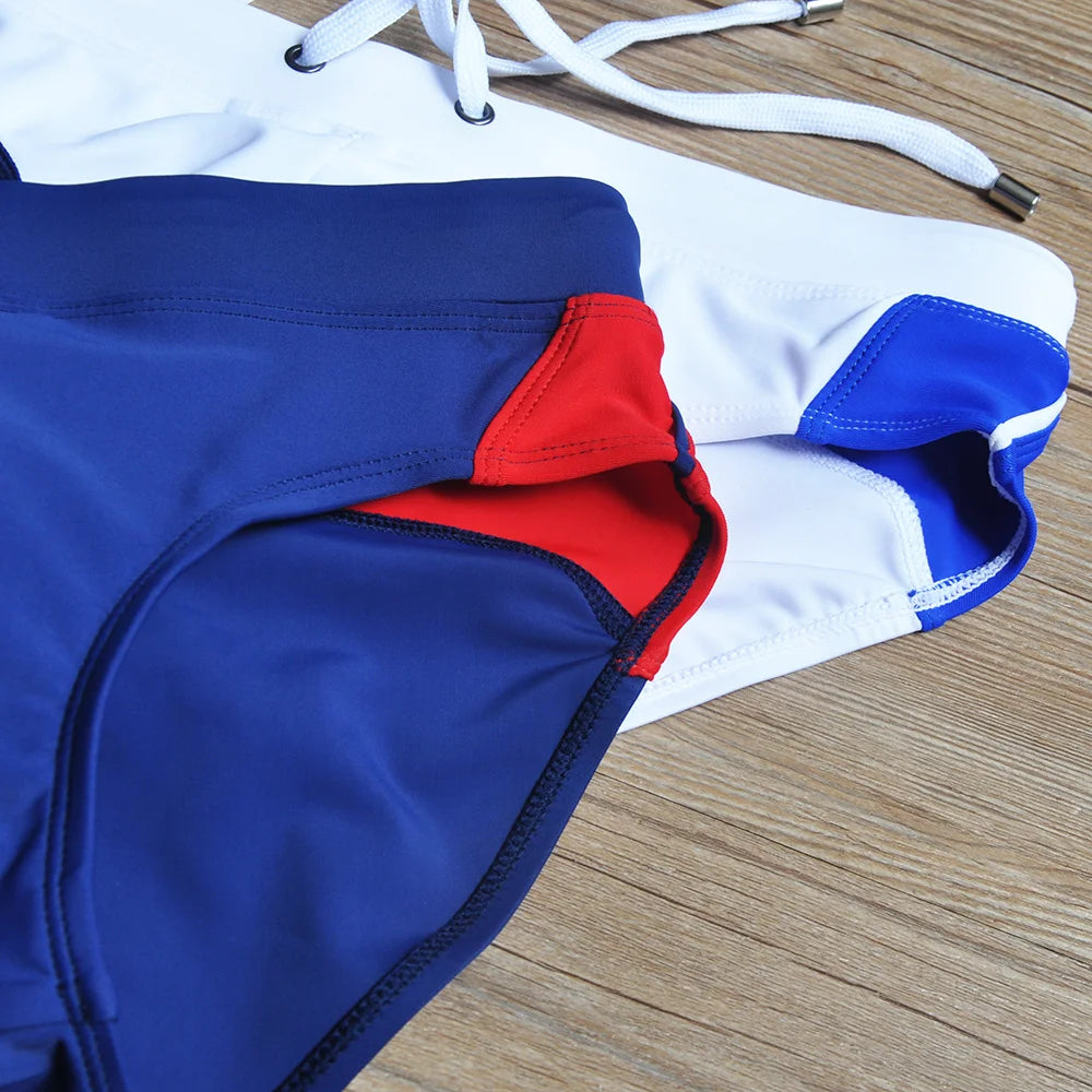 Push-Up Pad Enlarge Pouch Swimwear Colorful Padded Mens Swimming Briefs Swim Surf Beach Shorts Boxers Trunks The Clothing Company Sydney
