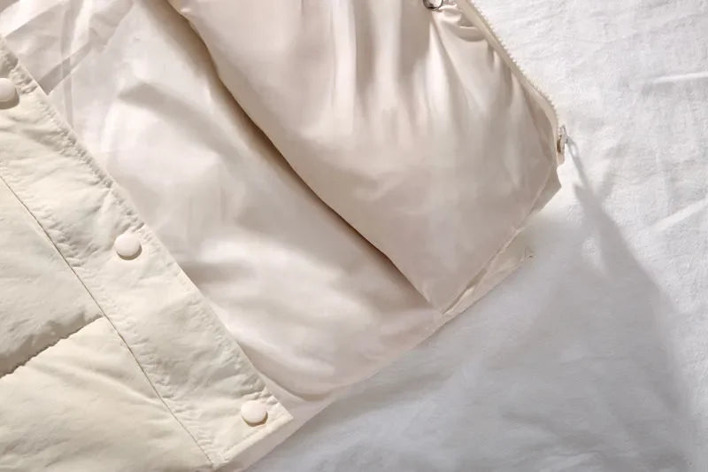 Women's Winter Warm Cotton Padded Puffer Vests Sleeveless Parkas Jacket The Clothing Company Sydney