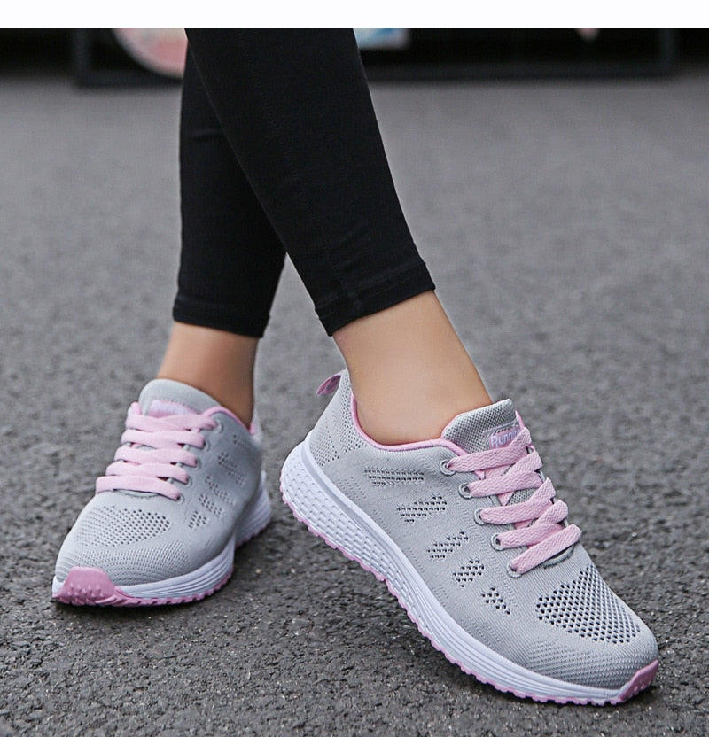Women's Sneakers Casual Shoes Flats Air Mesh Breathable Trainers Ladies Shoes Sneakers Women Shoes The Clothing Company Sydney
