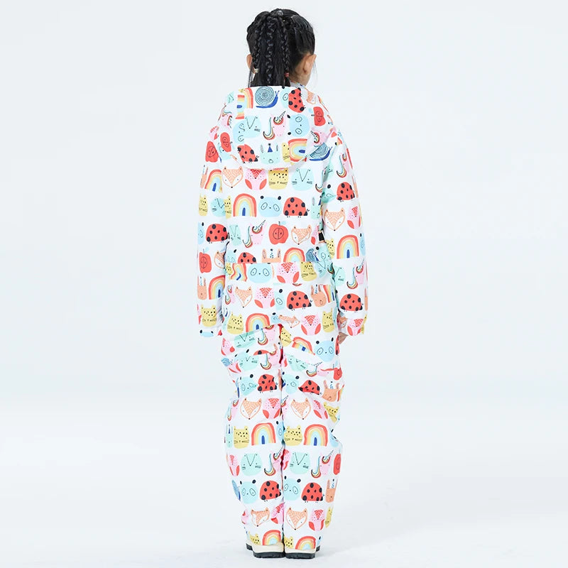 Children's Jumpsuit Ski Wear Snow Suit Snowboarding Clothing Windproof Waterproof Winter Outdoor Costumes For Boy's and Girl's The Clothing Company Sydney
