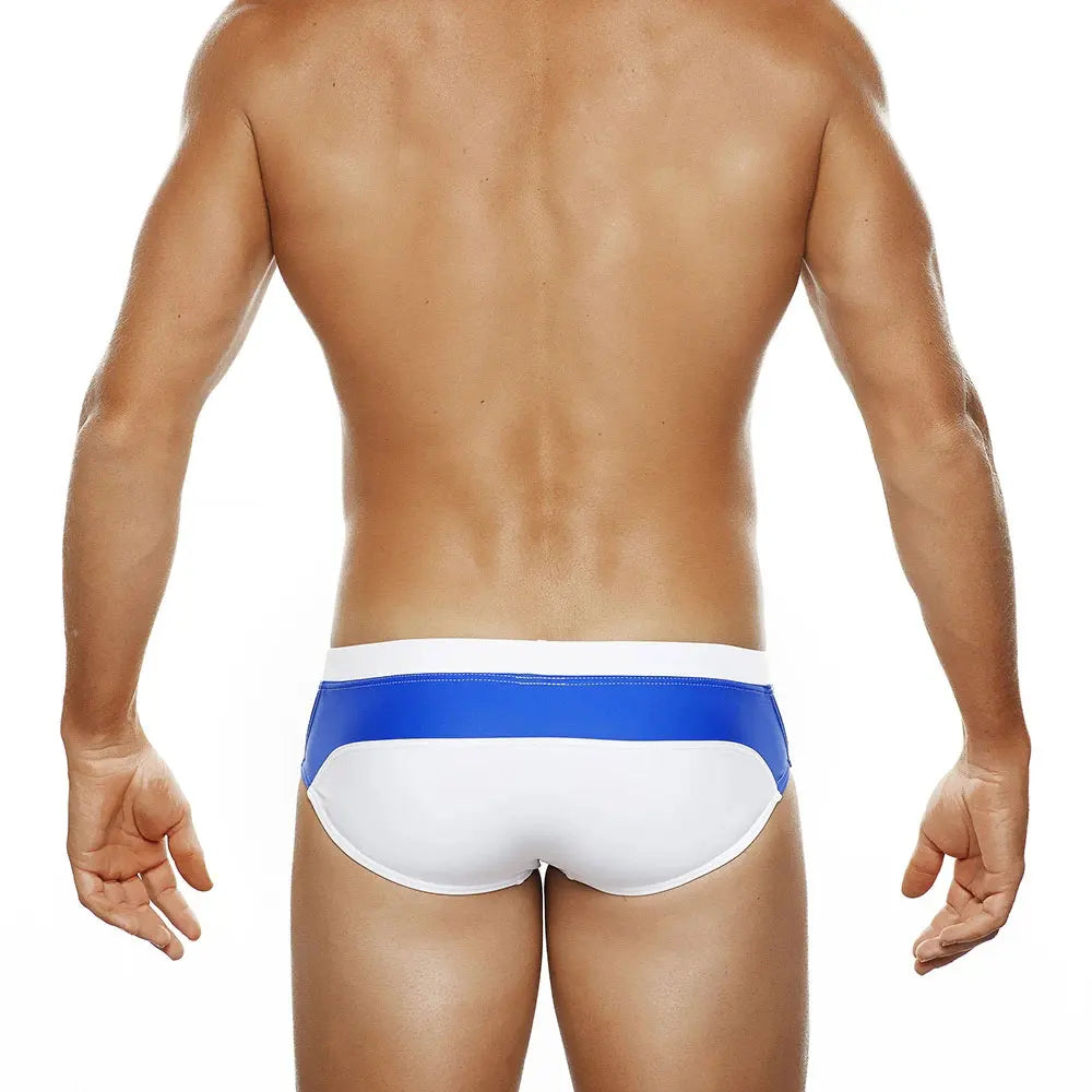 Push-Up Pad Enlarge Pouch Swimwear Colorful Padded Mens Swimming Briefs Swim Surf Beach Shorts Boxers Trunks The Clothing Company Sydney