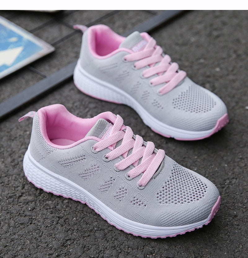 Women's Sneakers Casual Shoes Flats Air Mesh Breathable Trainers Ladies Shoes Sneakers Women Shoes The Clothing Company Sydney