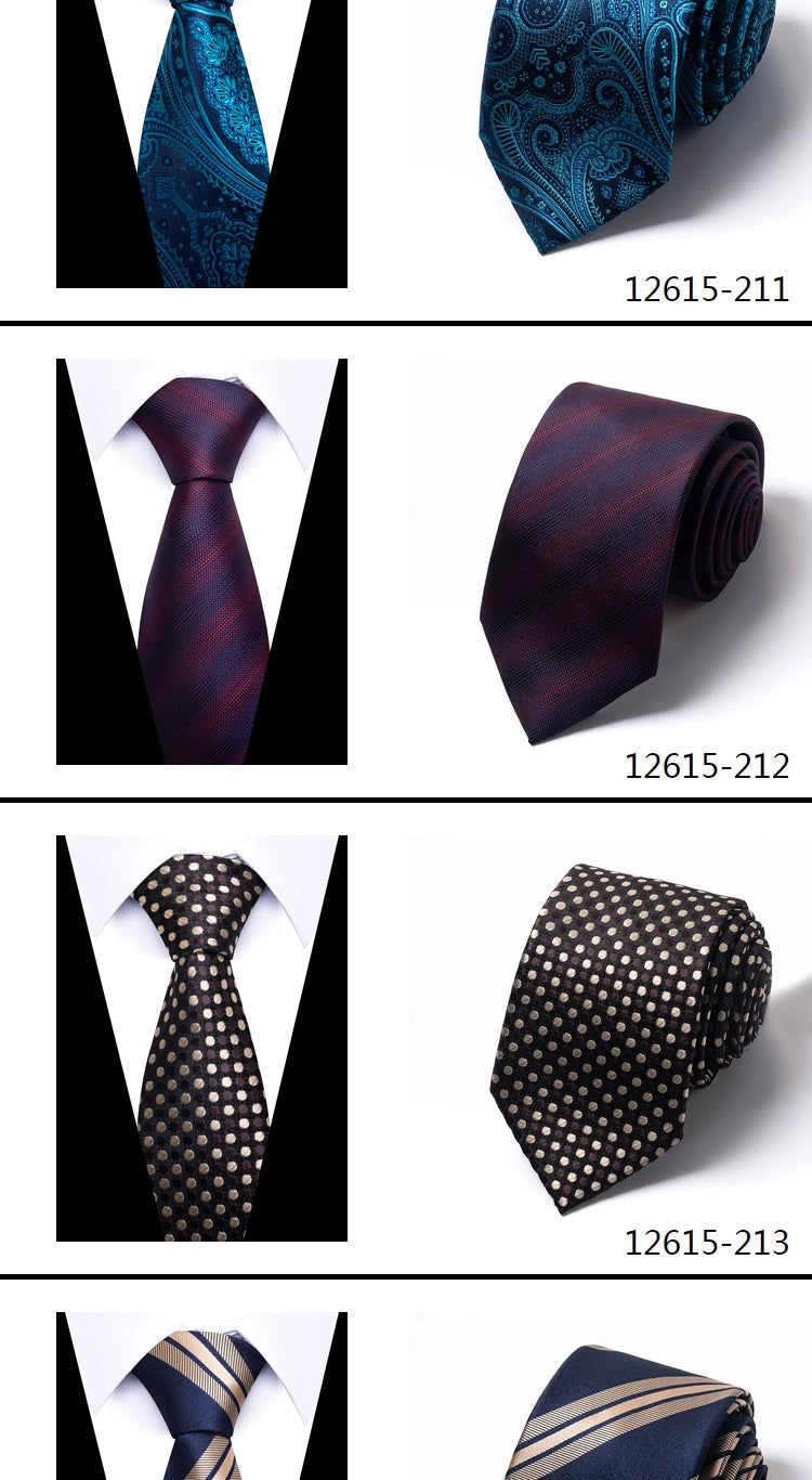 Men's Woven 8 cm Necktie Wedding Accessories Party Office Wear The Clothing Company Sydney