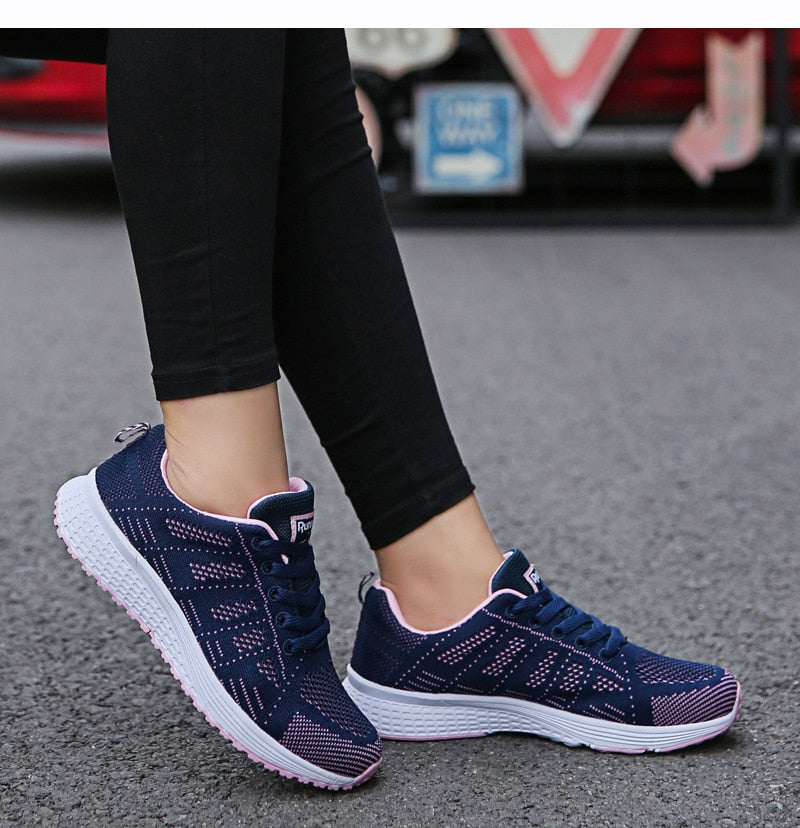 Women's Sneakers Casual Shoes Flats Air Mesh Breathable Trainers Ladies Shoes Sneakers Women Shoes The Clothing Company Sydney