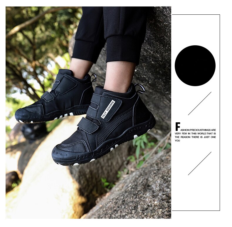 Autumn Hiking Shoes Kids Outdoor Sneakers Boys Girls Ankle Trekking Shoes Children Winter Hiking Boots Breathable Anti-Slip Shoe The Clothing Company Sydney