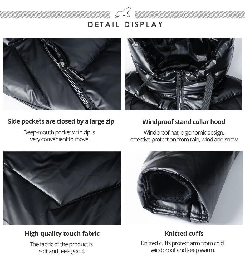 Women's Hooded Winter jacket fashion casual slim long warm cotton coat ladies parkas - The Clothing Company Sydney