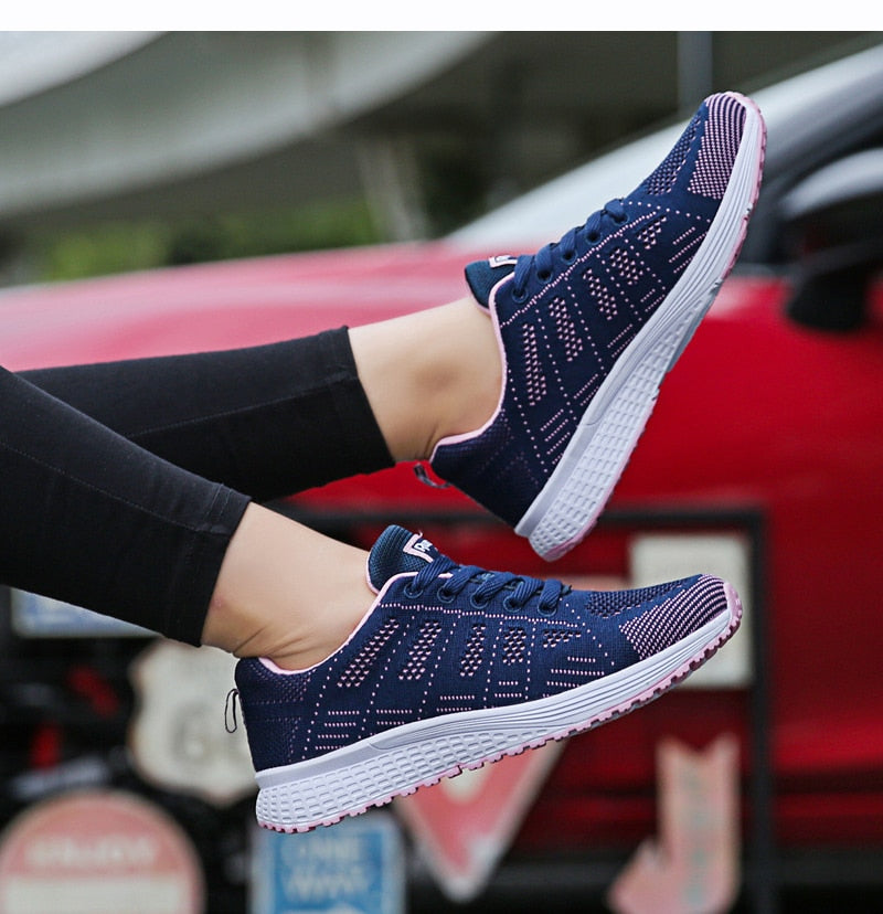 Women's Sneakers Casual Shoes Flats Air Mesh Breathable Trainers Ladies Shoes Sneakers Women Shoes The Clothing Company Sydney