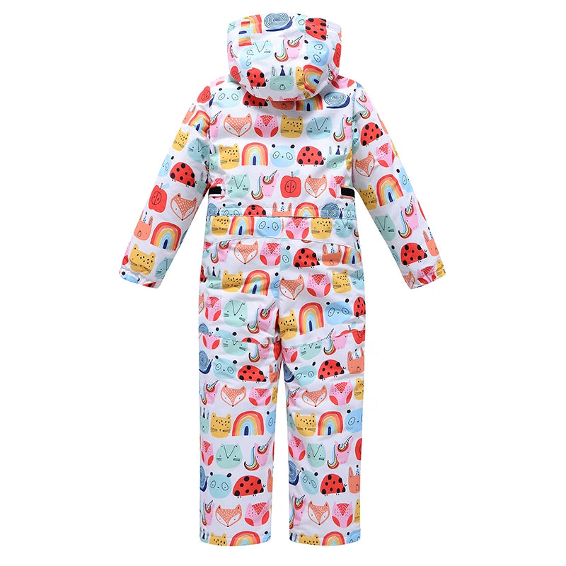 Children's Jumpsuit Ski Wear Snow Suit Snowboarding Clothing Windproof Waterproof Winter Outdoor Costumes For Boy's and Girl's The Clothing Company Sydney