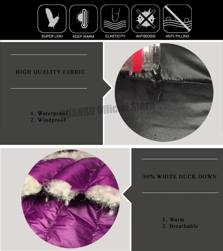 Women Spring Jacket Fashion Short Ultra Lightweight Packable Puffer Coats 15 Colors Female Down Warm Korean Slim Fit Parkas 5XL The Clothing Company Sydney