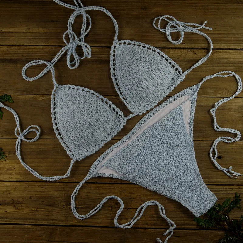 Women's Swimwear Push up Swimsuit Handmade Crochet Bikini Sets Lining Swim Trunks The Clothing Company Sydney