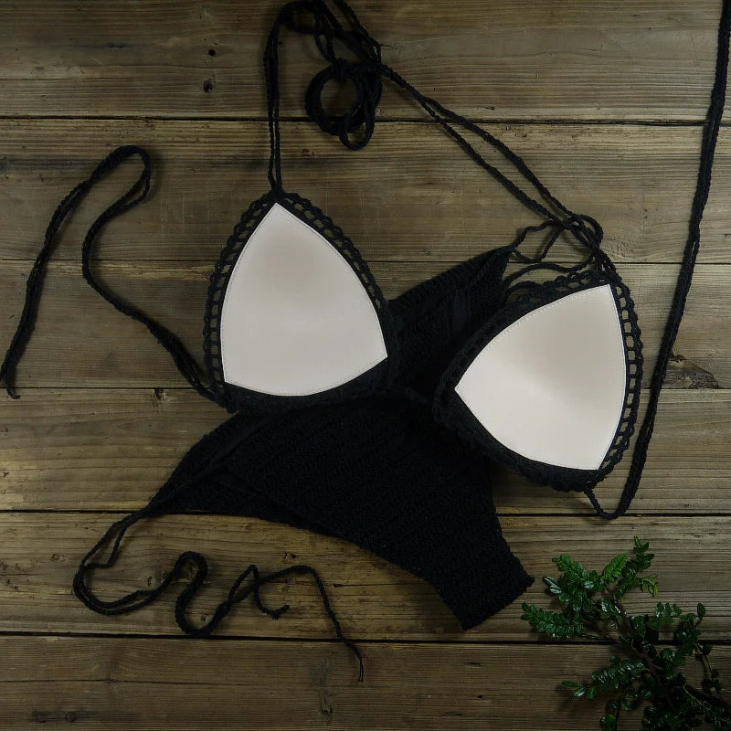 Women's Swimwear Push up Swimsuit Handmade Crochet Bikini Sets Lining Swim Trunks The Clothing Company Sydney