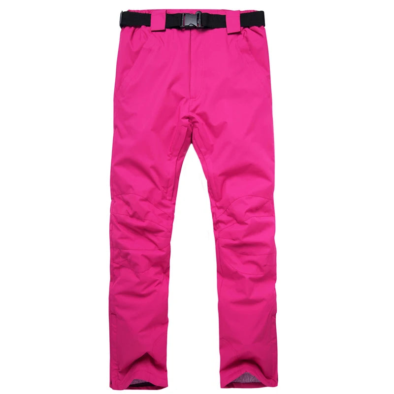 Women's Snow Suit Winter Outdoor Snowboarding Clothing Waterproof Skiing Costume Sets Jackets + Belt Pants - The Clothing Company Sydney