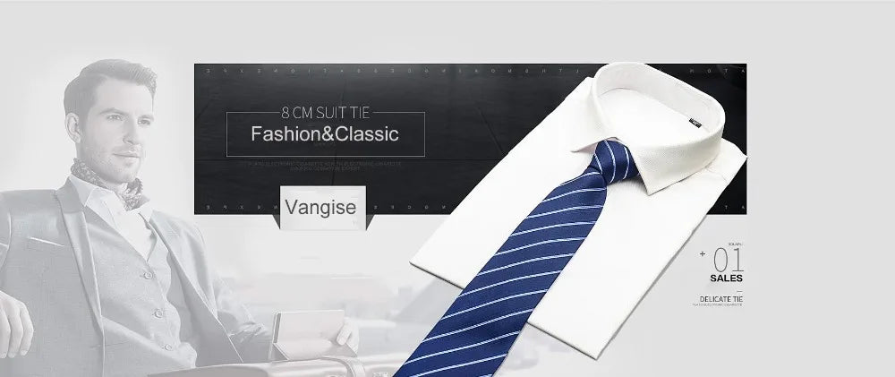 4 Piece Tie Handkerchief Cufflink Set For Men Necktie Holiday Gift Box Blue Gold Suit Accessories Slim Wedding Set The Clothing Company Sydney