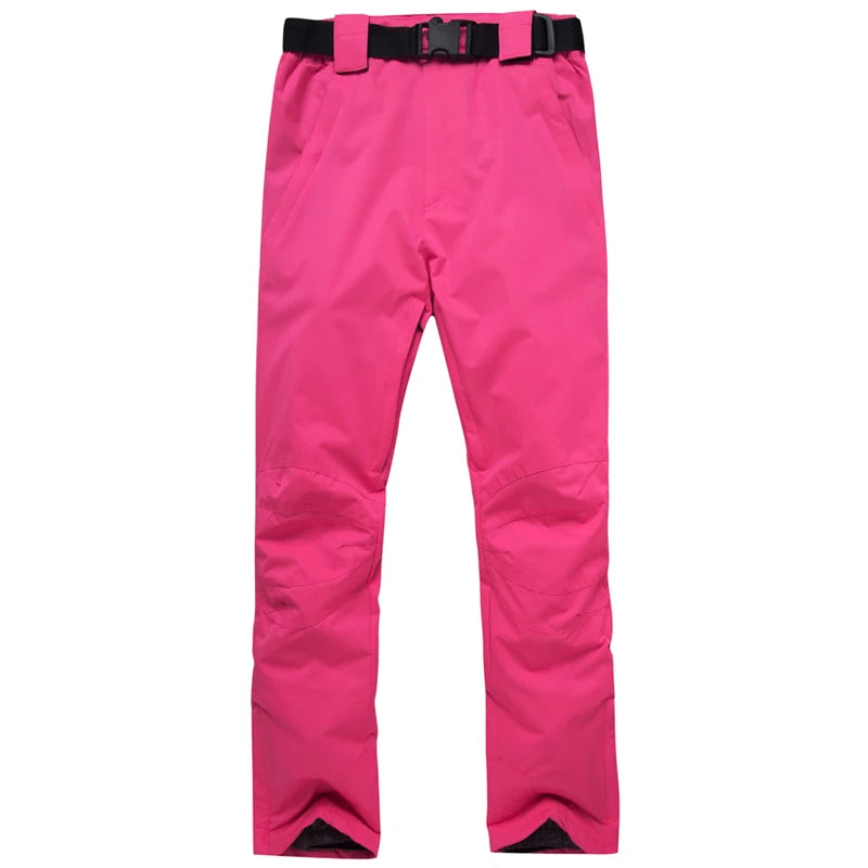 Women's Snow Suit Winter Outdoor Snowboarding Clothing Waterproof Skiing Costume Sets Jackets + Belt Pants - The Clothing Company Sydney