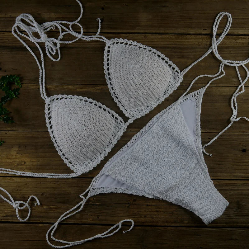 Women's Swimwear Push up Swimsuit Handmade Crochet Bikini Sets Lining Swim Trunks The Clothing Company Sydney