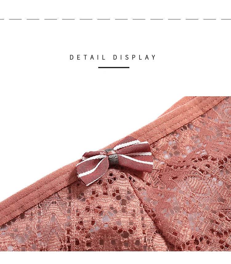 Women's Panties Lace Underwear Sexy Low-Waist Briefs Hollow Out G String Underpants Lingerie The Clothing Company Sydney