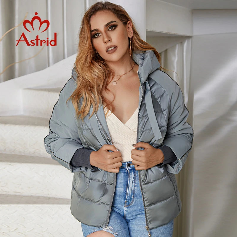 Women's Autumn coat Outwear trend Jacket Short Parkas Padded casual Warm Plus size Jacket - The Clothing Company Sydney