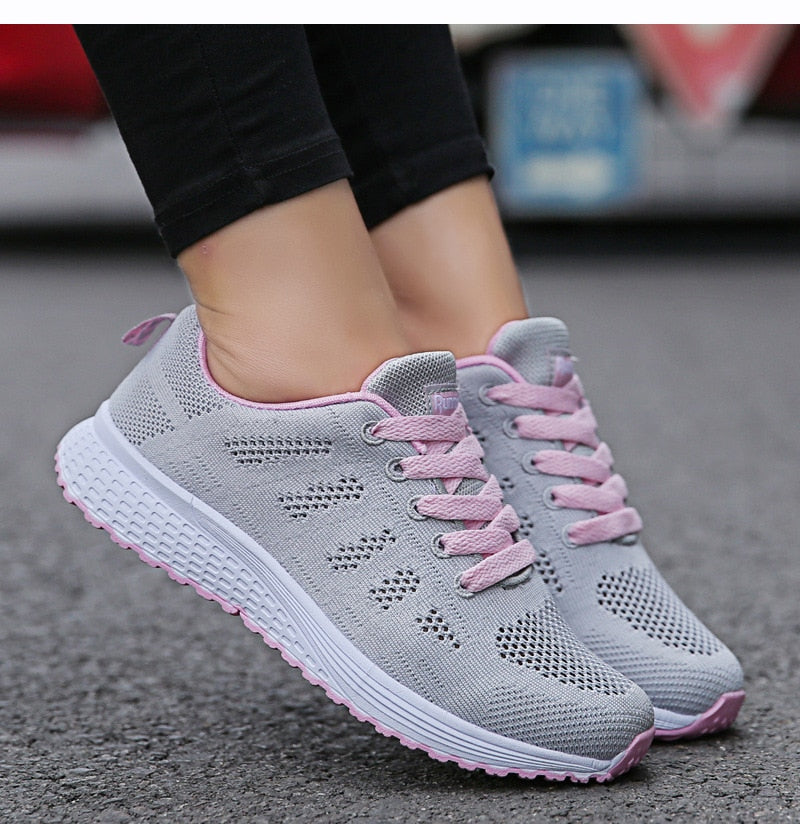 Women's Sneakers Casual Shoes Flats Air Mesh Breathable Trainers Ladies Shoes Sneakers Women Shoes The Clothing Company Sydney