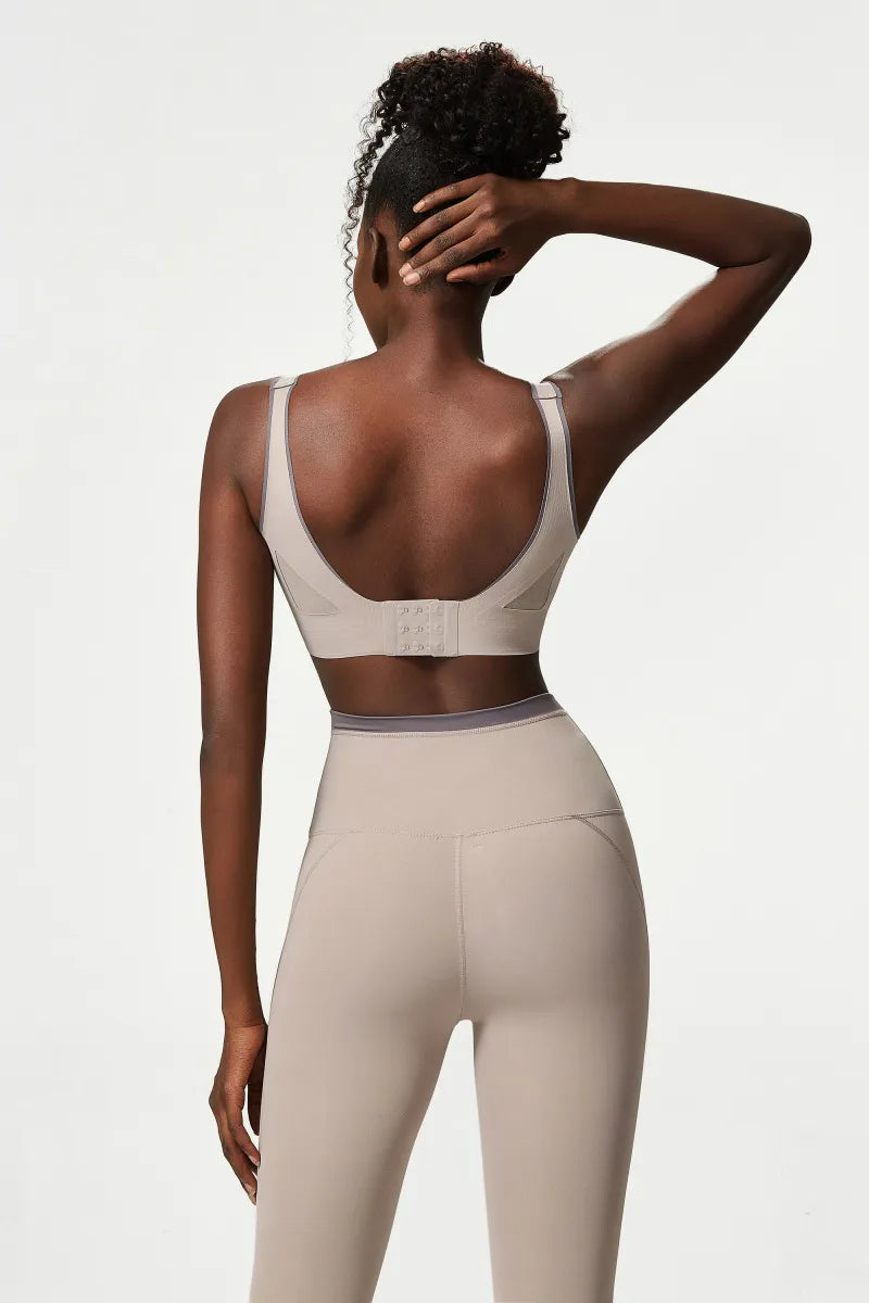 2 Pieces Yoga Suit Women Tight-Fitting Fitness Sports Set Gym Bra Elasticity High Waist Leggings Female Athletic Wear The Clothing Company Sydney