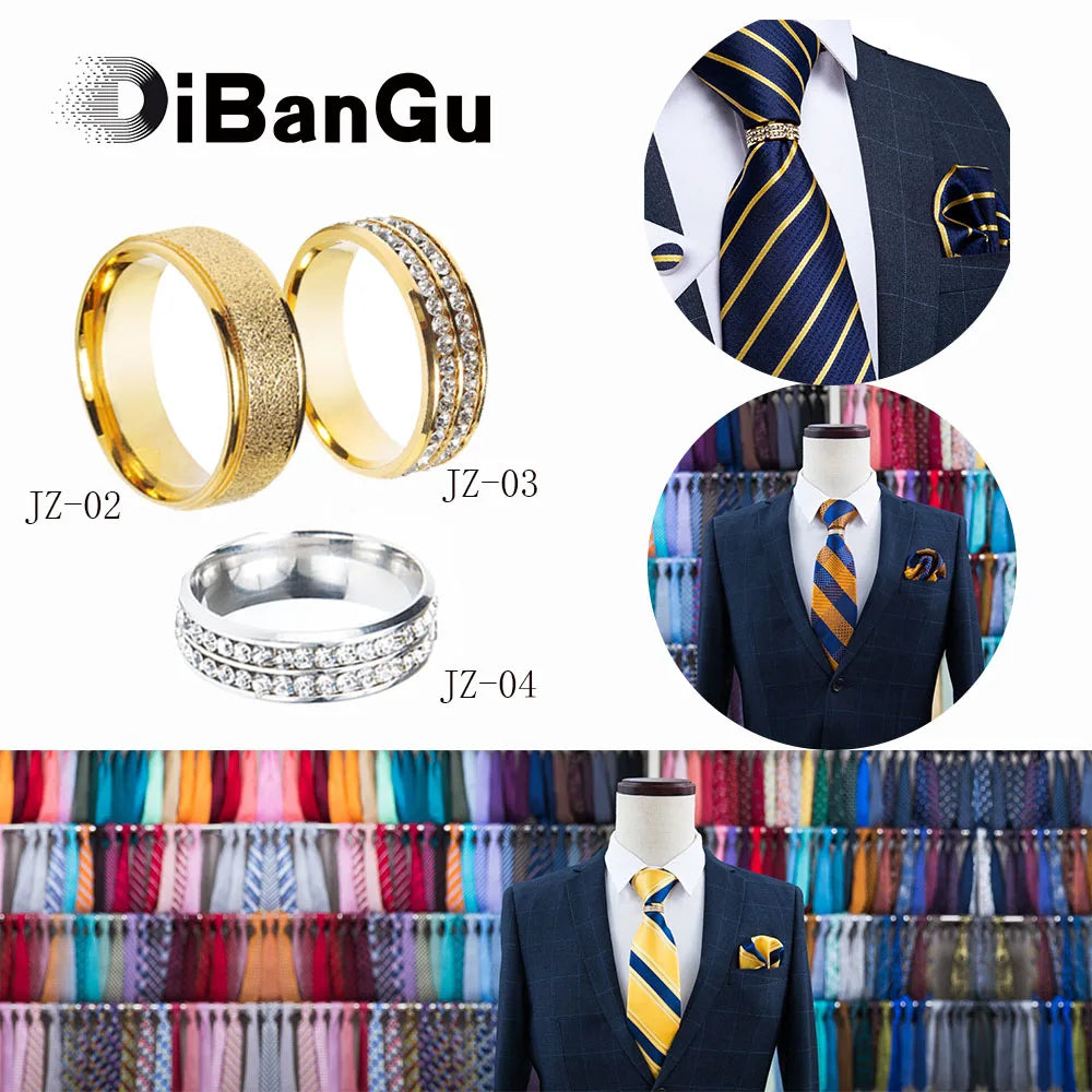 Men's Ties 8cm Wide Silk Neck Tie For Wedding Party Accessories Pocket Square Cufflinks Brooch Pin Set - The Clothing Company Sydney