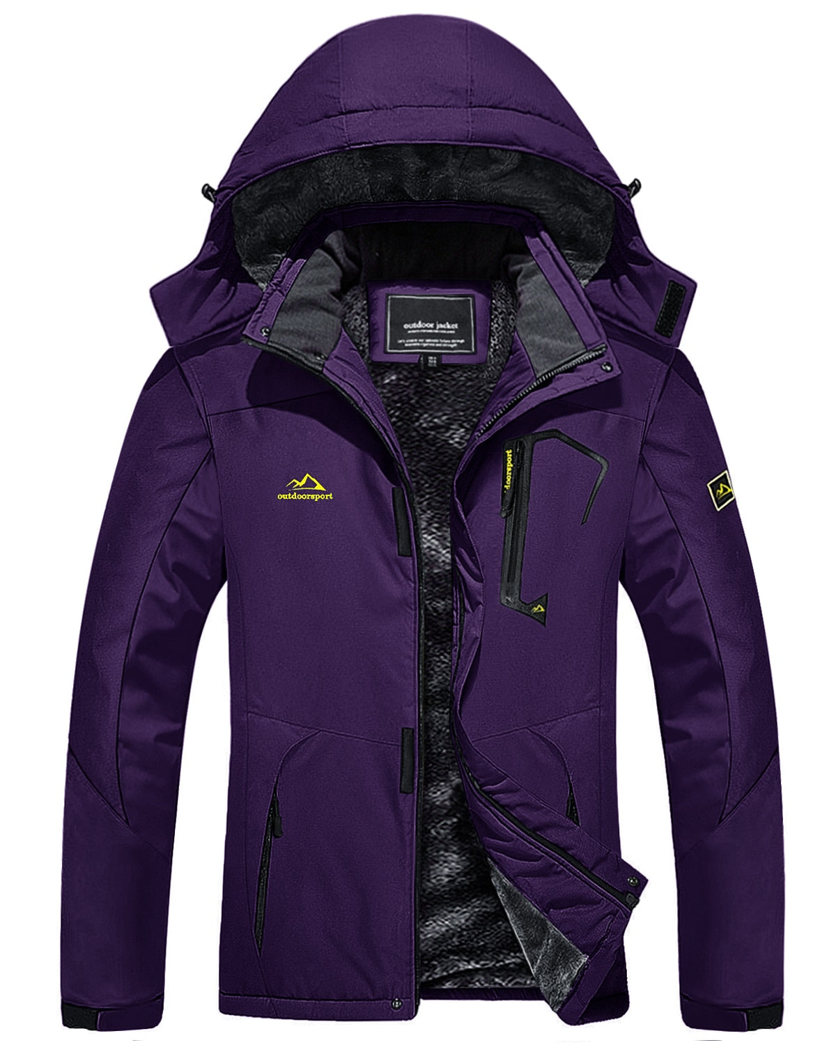 Winter Fashion Ski Snowboard Jacket Women's Thermal Fleece Waterproof Fish Casual Work Rain Jacket Coat Windbreaker Parka The Clothing Company Sydney