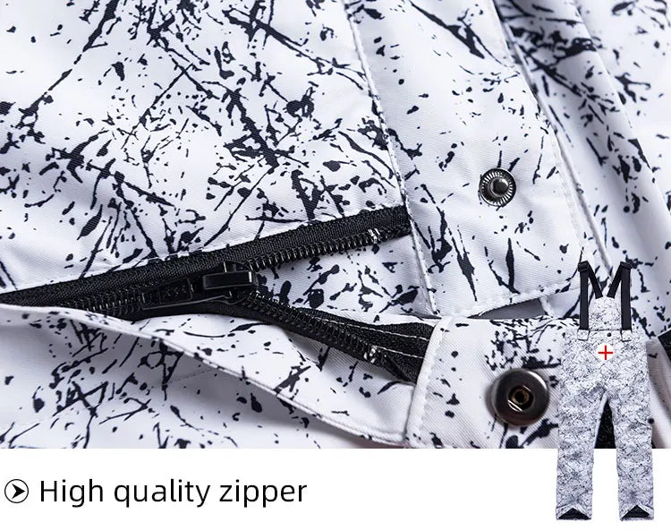 Children's Snow Suit Outfit Wear Outdoor Waterproof Windproof Warm Costume Winter Snowboarding Ski Jacket and Strap Pant Boys and Girls The Clothing Company Sydney