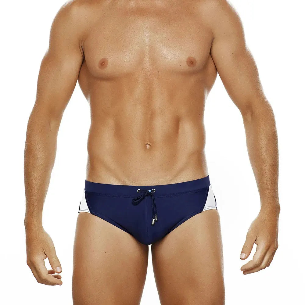 Push-Up Pad Enlarge Pouch Swimwear Colorful Padded Mens Swimming Briefs Swim Surf Beach Shorts Boxers Trunks The Clothing Company Sydney