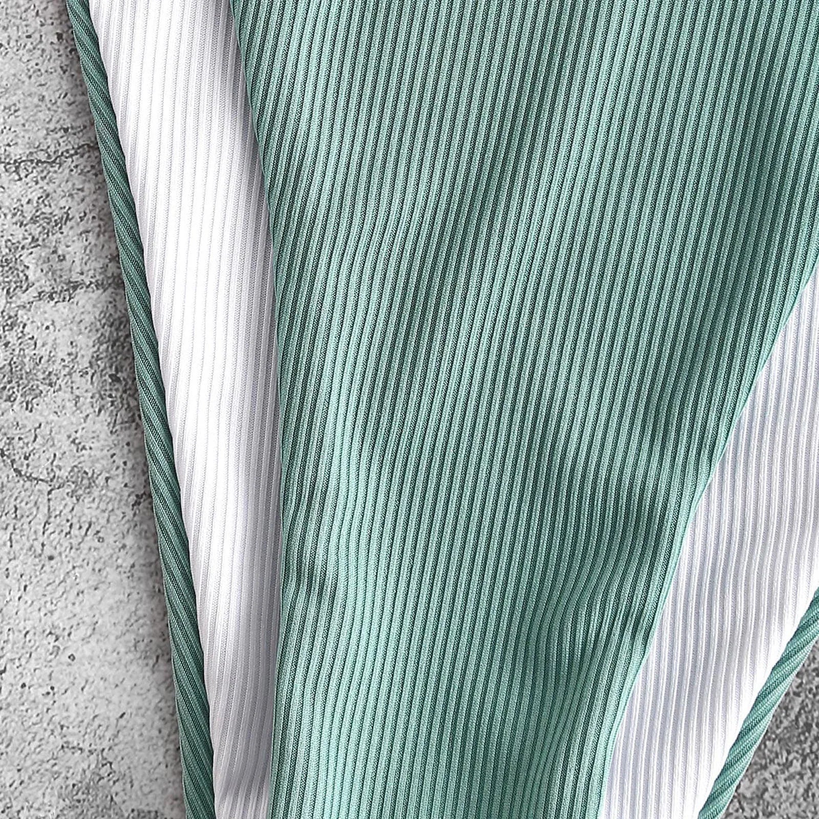 Women's Swimwear Lingerie Set Swimsuit Striped Push Up High Cut High Waist Halter Bikini Set Two Piece Swimsuit - The Clothing Company Sydney