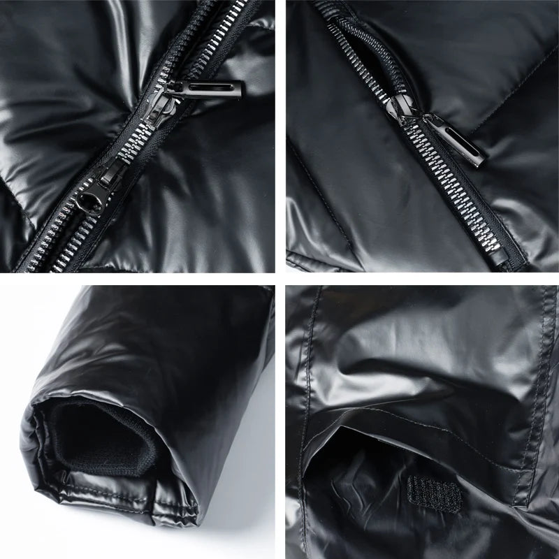 Women's Hooded Winter jacket fashion casual slim long warm cotton coat ladies parkas - The Clothing Company Sydney