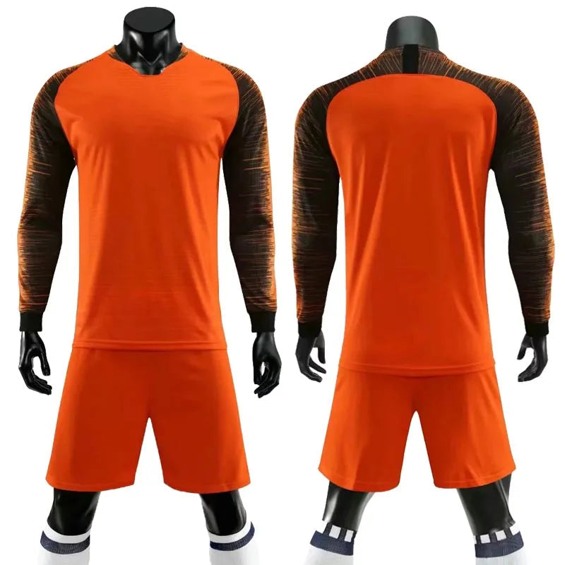 Mens Womens Kids Long Sleeve Soccer Jersey Set Custom Football Jerseys Uniform Team Kit blank Football Set The Clothing Company Sydney