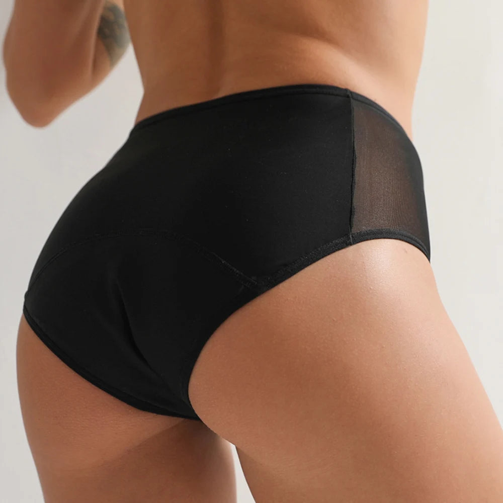 Menstrual Panties For Women Period Underwear 4 Layer Plus Size Heavy Flow Absorbency Leakproof Physiological Sanitary Lingerie - The Clothing Company Sydney