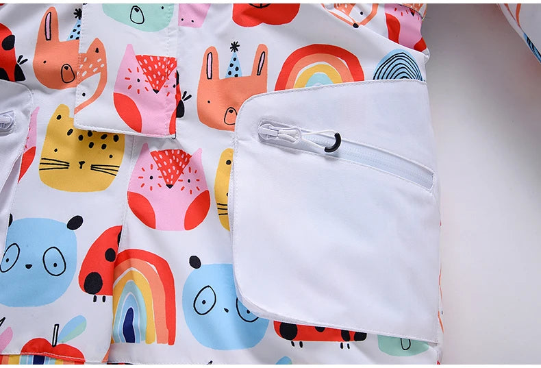 Children's Jumpsuit Ski Wear Snow Suit Snowboarding Clothing Windproof Waterproof Winter Outdoor Costumes For Boy's and Girl's The Clothing Company Sydney