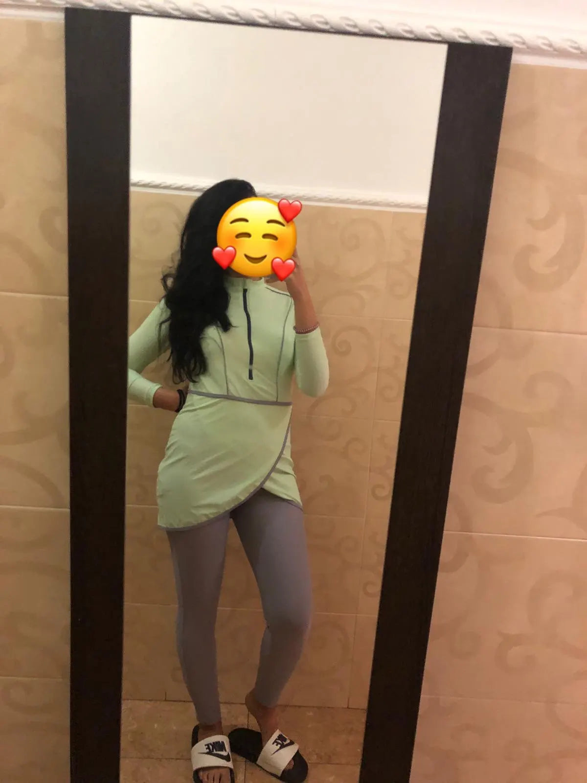 3 Piece Long Sleeve solid black Full Body  Swimwear Women's Swimsuit The Clothing Company Sydney