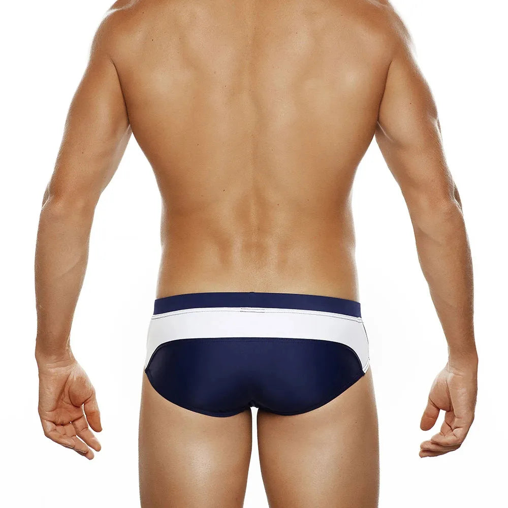 Push-Up Pad Enlarge Pouch Swimwear Colorful Padded Mens Swimming Briefs Swim Surf Beach Shorts Boxers Trunks The Clothing Company Sydney
