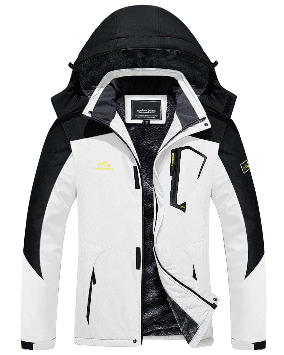 Winter Fashion Ski Snowboard Jacket Women's Thermal Fleece Waterproof Fish Casual Work Rain Jacket Coat Windbreaker Parka The Clothing Company Sydney