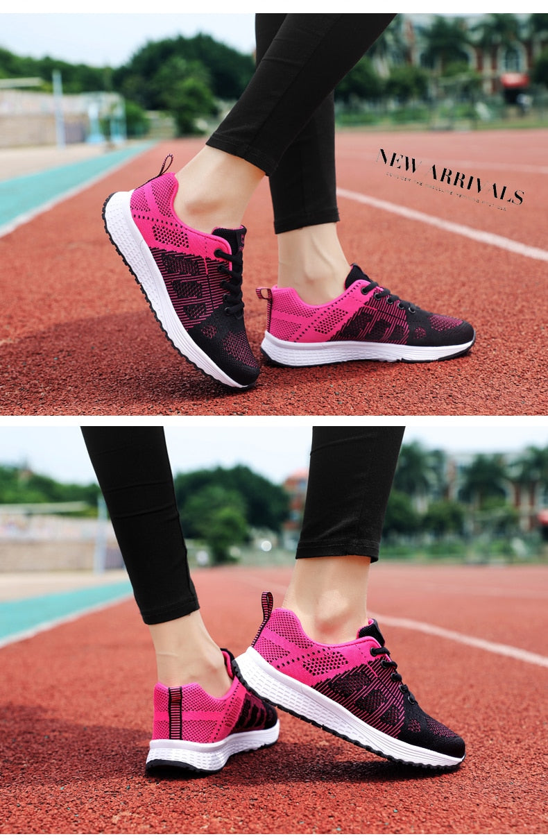 Women's Sport Shoes Sneakers Woman Running Shoes Breathable Antislip Light Flats The Clothing Company Sydney