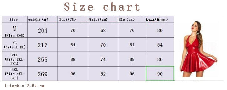 Summer Dress for Women Black Red PVC Imitation Leather Dress Patent Leather Skirt Novelty Cosplay Costume The Clothing Company Sydney