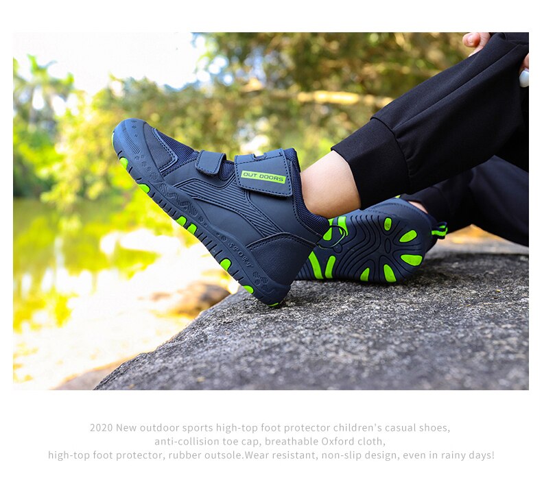 Autumn Hiking Shoes Kids Outdoor Sneakers Boys Girls Ankle Trekking Shoes Children Winter Hiking Boots Breathable Anti-Slip Shoe The Clothing Company Sydney