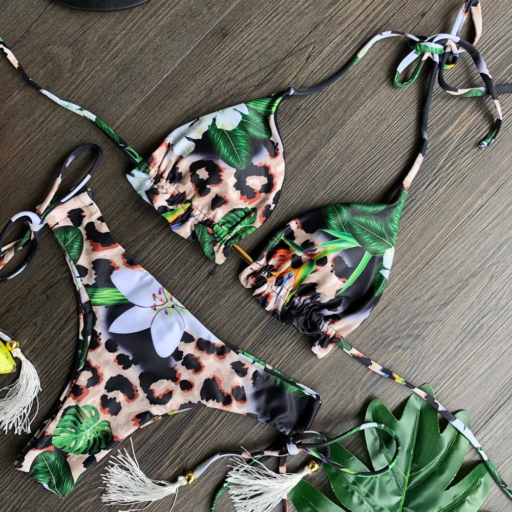 Women's Beachwear Sexy Bikinis Set Hot Sport Swimwear Push-Up Padded Swimsuit Exquisite Bather Swimwear The Clothing Company Sydney