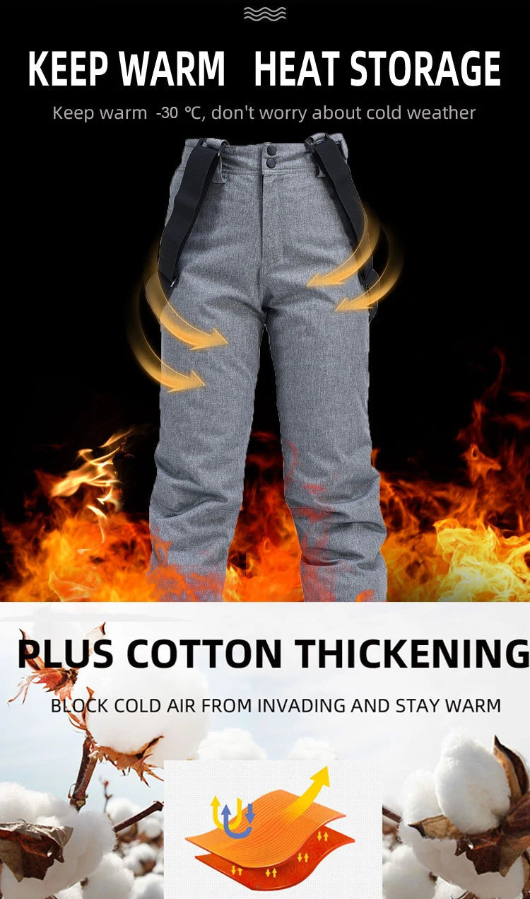 Unisex Water Resistant Snow Ski Pants The Clothing Company Sydney