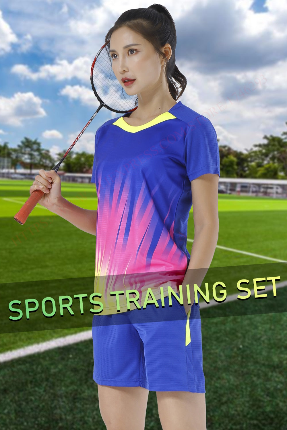 2 Piece Tennis Badminton Shirt Shorts Team Sportswear Uniforms Women Running Training Fitness Exercise Breathable Table Tennis Volleyball Sets The Clothing Company Sydney