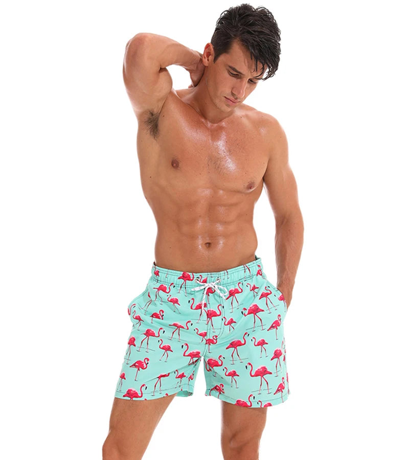 Beach Short Summer Quick Dry Men's Board Shorts Man Swim Trunks Surf Swimwear Male Athletic Running Gym Shorts The Clothing Company Sydney