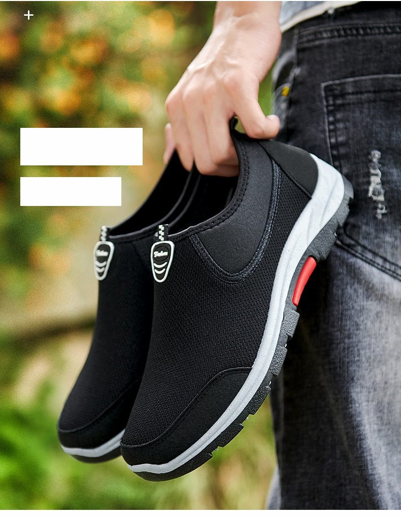 Summer Men's Shoes Lightweight Sneakers Fashion Casual Walking Shoes Breathable Slip on Mens Loafers The Clothing Company Sydney