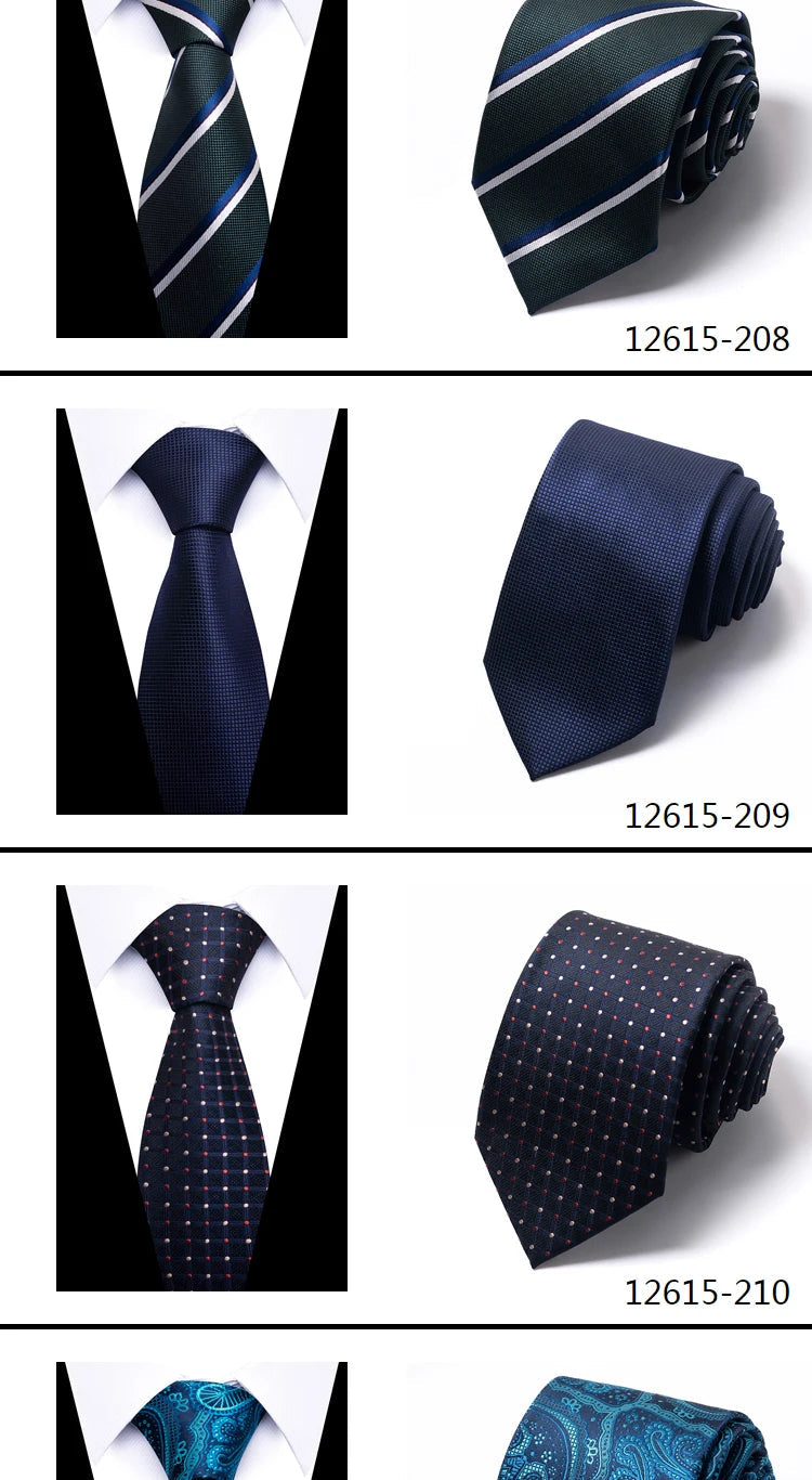 Men's Woven 8 cm Necktie Wedding Accessories Party Office Wear The Clothing Company Sydney
