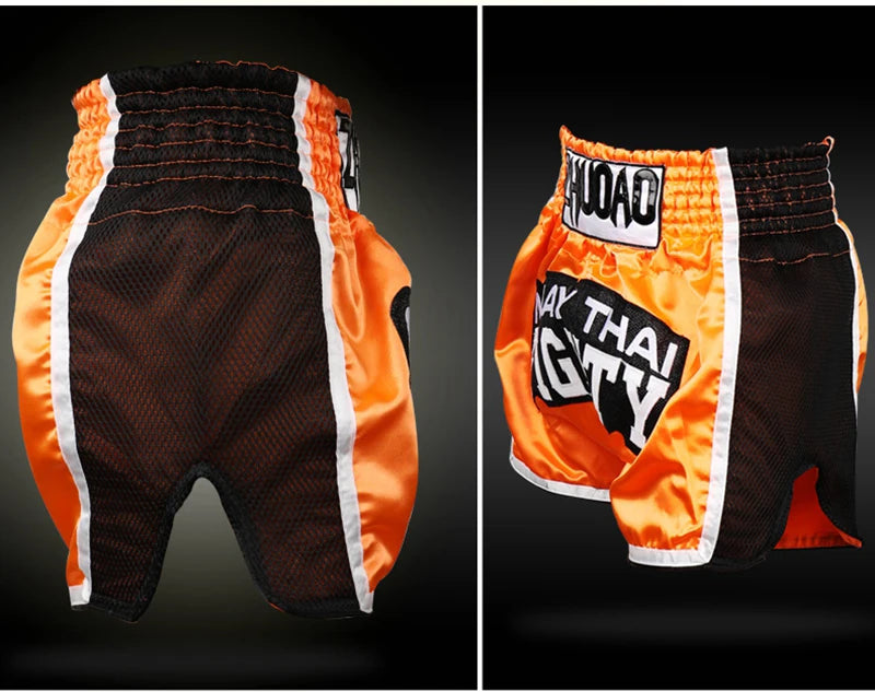 Thai Boxing Shorts Muay Thai Fightwear Men Women Boy Girl Kids Muaythai Grappling Kickboxing Match Training Uniform MMA Boxer Pants The Clothing Company Sydney