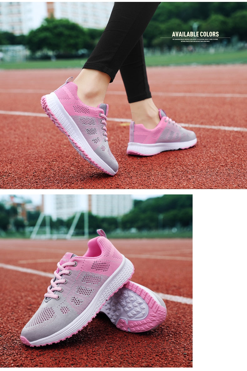 Women's Sport Shoes Sneakers Woman Running Shoes Breathable Antislip Light Flats The Clothing Company Sydney