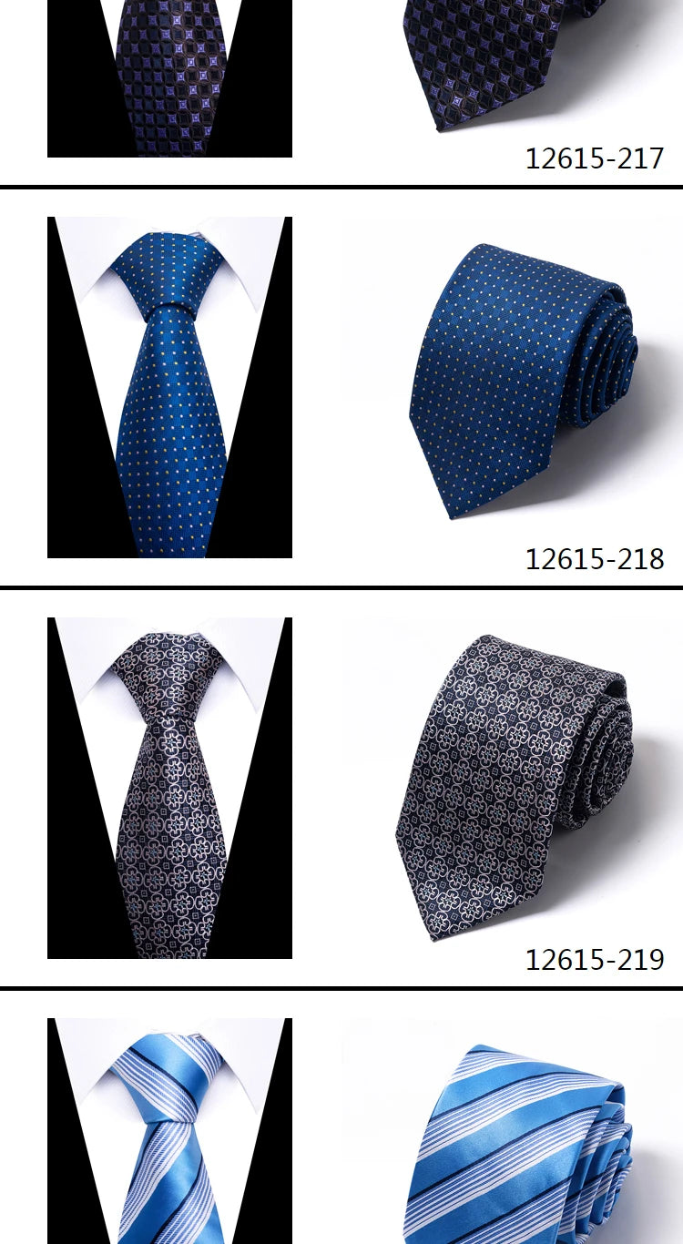 Men's Woven 8 cm Necktie Wedding Accessories Party Office Wear The Clothing Company Sydney