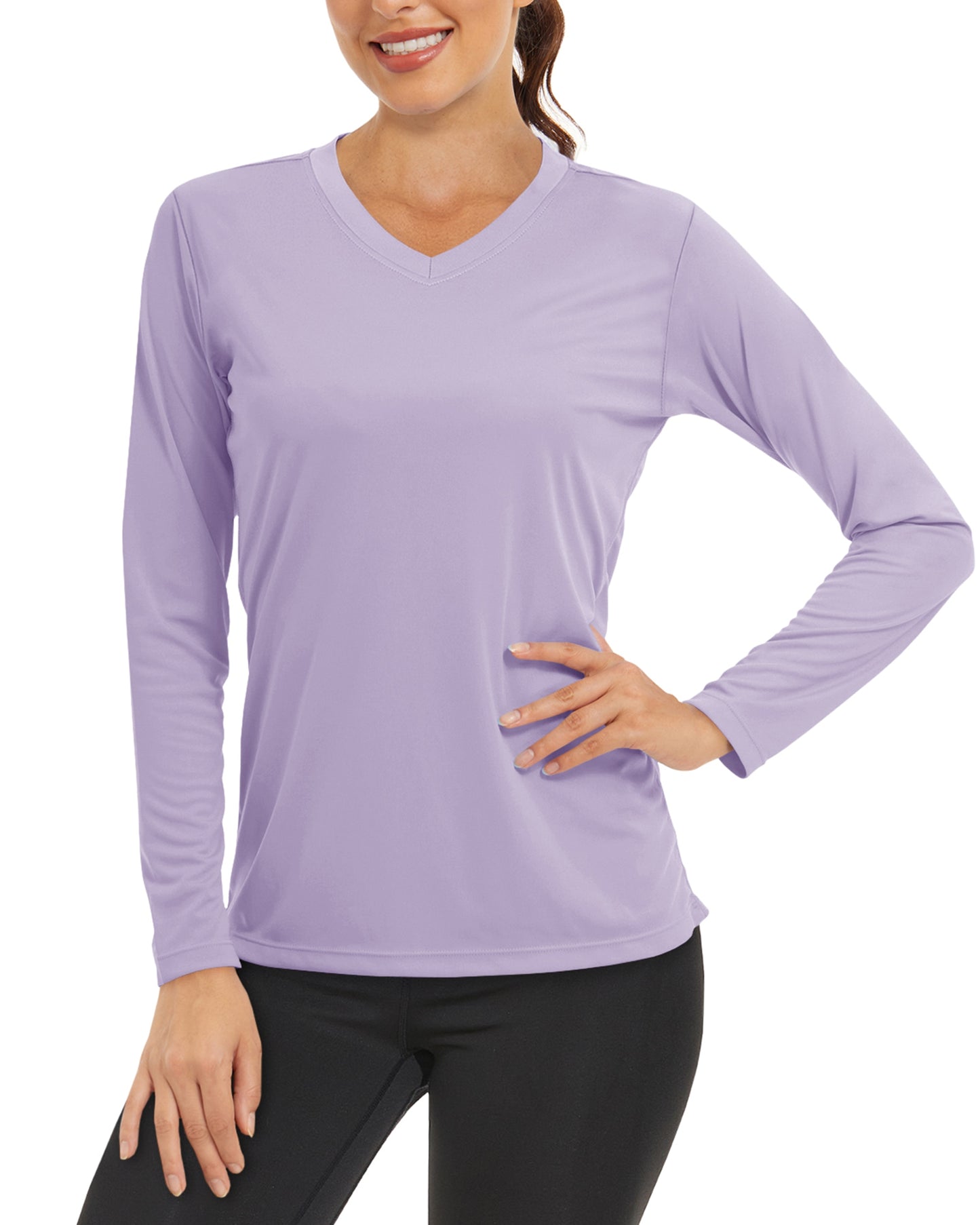 Summer Sun Protection Shirts UPF 50+ Womens Long Sleeve V Neck Shirts Lightweight Quick Dry Tee Shirts Outdoor Pullover The Clothing Company Sydney