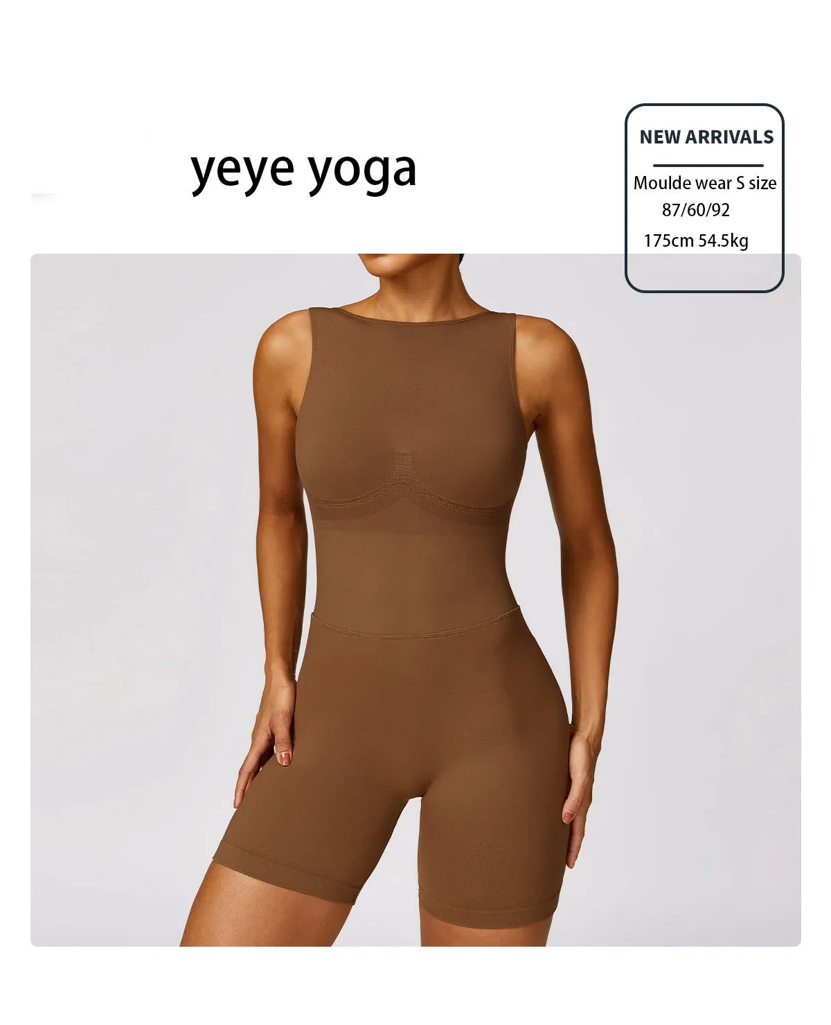 Women's Romper Yoga Hollow Backless Scrunch Seamless One Piece Outfit Fitness Overalls Playsuit Gym Sport Short Jumpsuit - The Clothing Company Sydney